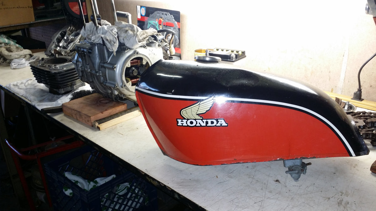 How to- 1976 Honda XL350 Engine Rebuild Info – C.K. Jackson