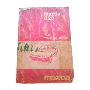 1986 Mazda 323 Service Shop Repair Manual