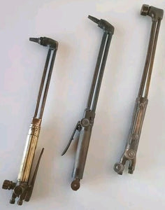 Lot Of 3 Antique Torches Smith's Prestoweld Purox