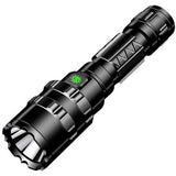 1600 Lumens LED USB Rechargeable Tactical Mechanics Flashlight Fixed Beam
