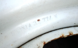 1973–81 Toyota Celica Corolla 14x5.5 OE Steel Wheel Rim With Studded Winter Tire