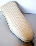 Harley Davidson  FLH Vintage. 1970 Shovelhead WHITE  Buddy Seat OEM w/ mounts