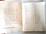 Vintage Harley Davidson Service Parts Manual Lot–Motorcycle Repair & Restoration