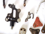 1980 + Honda XL Parts Lot Engine Brackets-Side Covers- Side Mirror OE