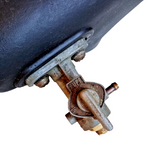 1982 Yamaha Yt 125 Tri Moto 3 Wheeler Gas Fuel Tank W/ Cap , Mounts & Petcock