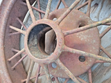 1928- 1930 Ford Model A AA Truck Wire Wheel 20"x 4"Large 5 on 6.5 Bolt Pattern