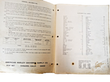 Vintage Harley Davidson Service Parts Manual Lot–Motorcycle Repair & Restoration
