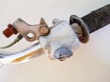 1972 honda CL350 Handlebars Headlight Wire Loom Parts Lot