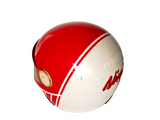 Original Vintage Nolan Ninja N42 Red & White Motorcycle Helmet made In Italy