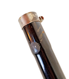 1970 + BMW R75 OEM Dual Exhaust Mufflers Set Painted Black