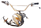 1972 honda CL350 Handlebars Headlight Wire Loom Parts Lot