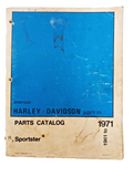 Vintage Harley Davidson Service Parts Manual Lot–Motorcycle Repair & Restoration
