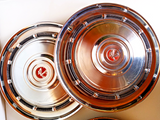 1958-1962 AMC Rambler Set Of 4 Hub Caps Stainless Steel SS 58 59 60 61 62