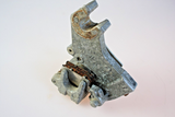 2000 Honda XR400R XR400 Rear Brake Caliper & Bracket Mount- Rebuildable