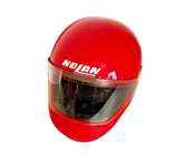 Original Vintage Nolan Ninja N42 Red & White Motorcycle Helmet made In Italy