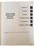 Vintage Harley Davidson Service Parts Manual Lot–Motorcycle Repair & Restoration