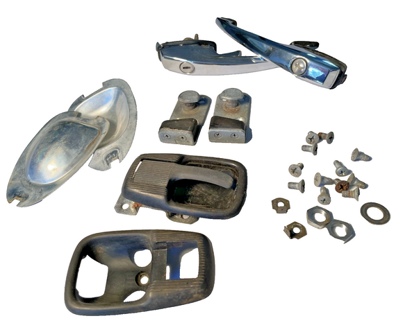 1970 VW Volkswagen Bug Beetle OEM  Door Handle Parts Lot