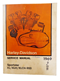 Vintage Harley Davidson Service Parts Manual Lot–Motorcycle Repair & Restoration