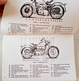 Vintage Harley Davidson Service Parts Manual Lot–Motorcycle Repair & Restoration